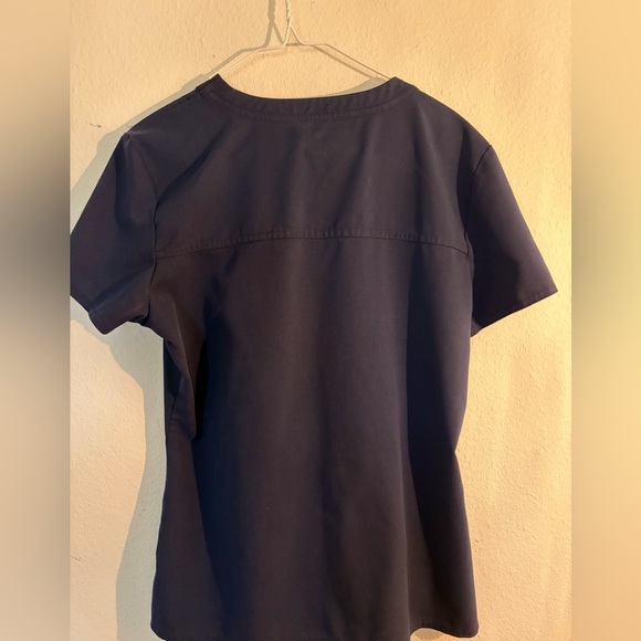 Womens Med Couture Navy scrub set - Picture 5 of 9